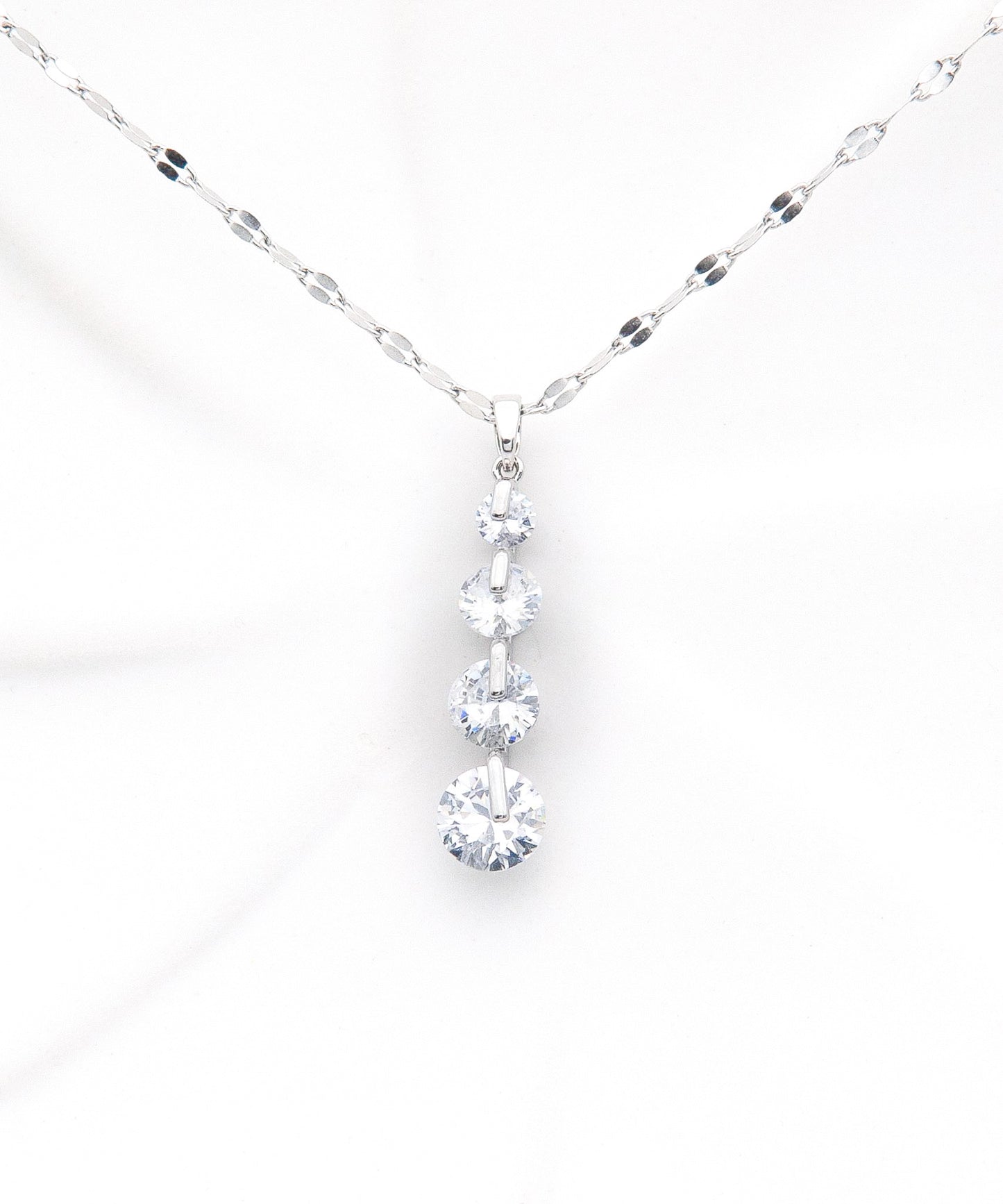 Collier Quadruple Diamants