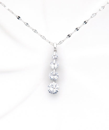 Collier Quadruple Diamants