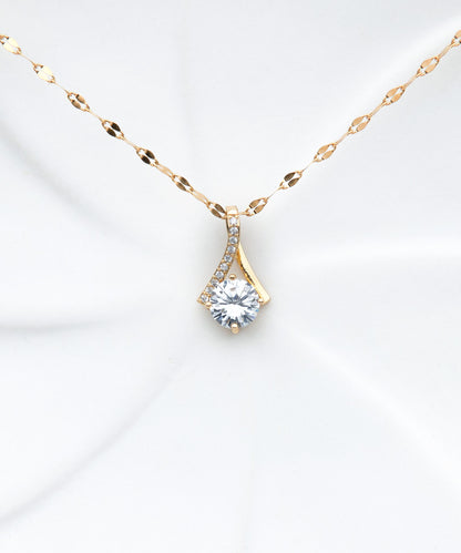 Collier Diamant Triangle