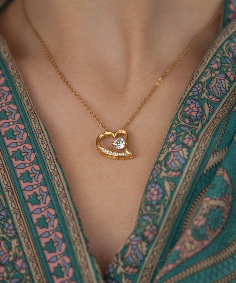 Collier Forme de Coeur