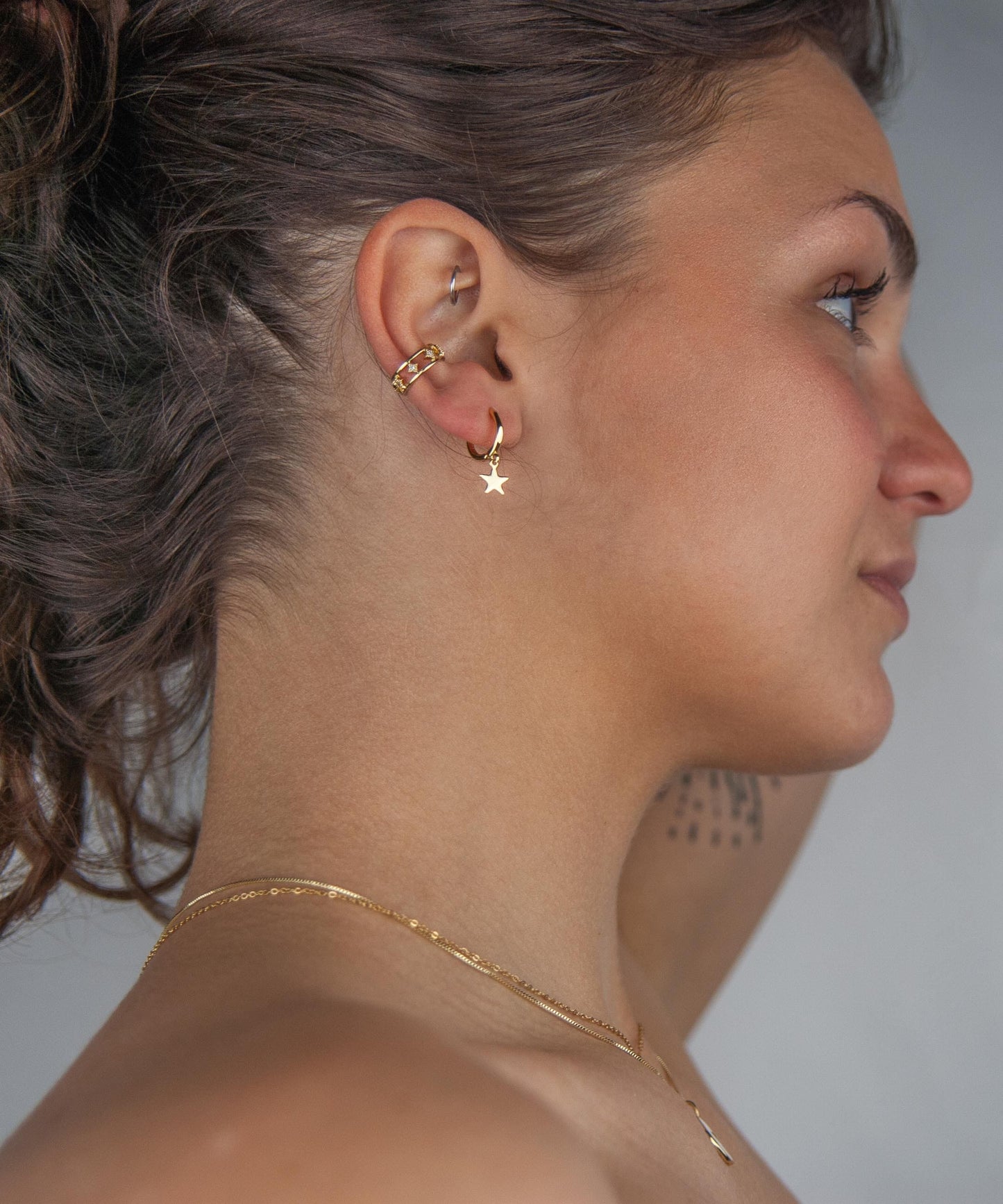 Boucles d'oreilles Double Rings