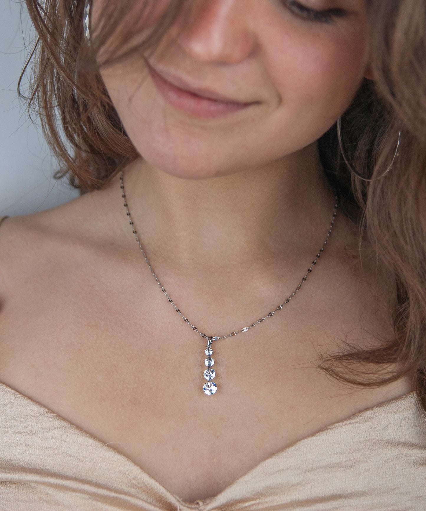 Collier Quadruple Diamants